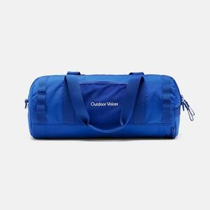 Outdoor Voices Blue Duffel Bag
